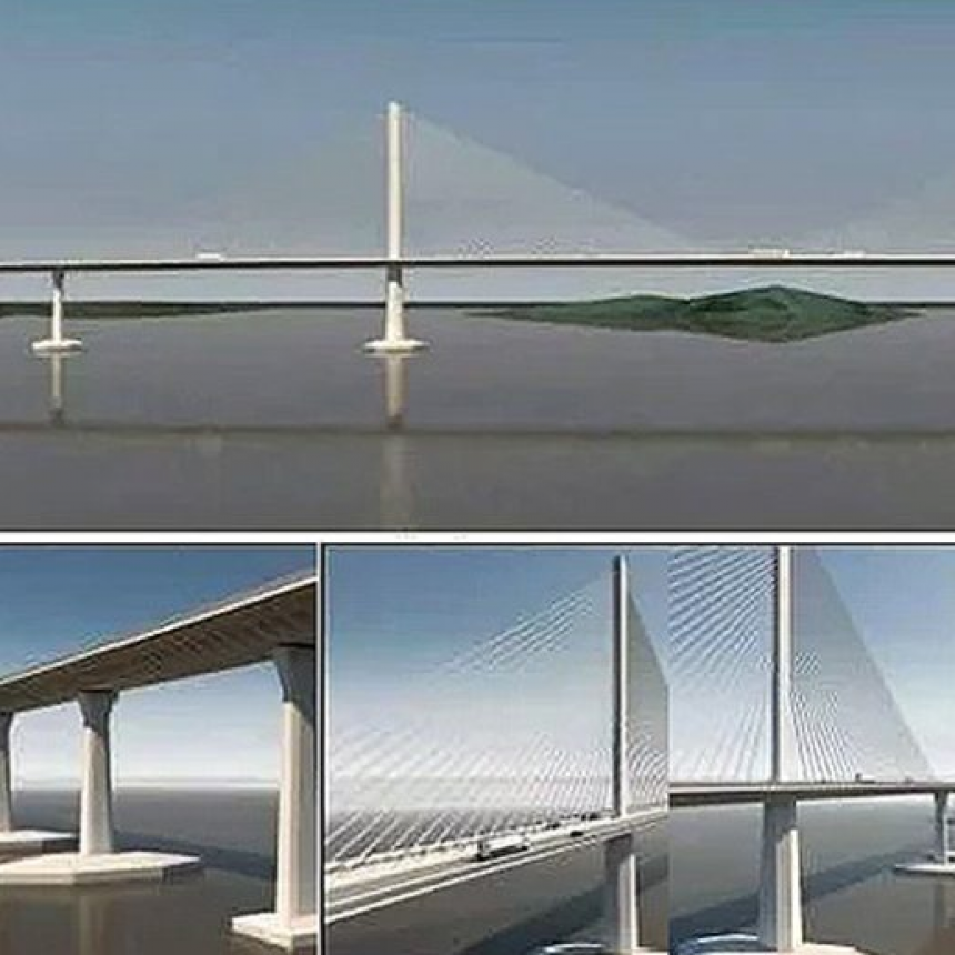 Presentar&aacute;n en la Bienal 2022 la maqueta tridimensional del segundo puente Chaco-Corrientes