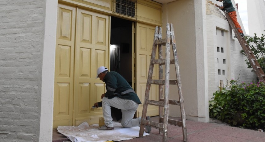 Esfuerzo Compartido: Resistencia embellece la Capilla del Barrio G&uuml;iraldes con miras a los festejos patronales