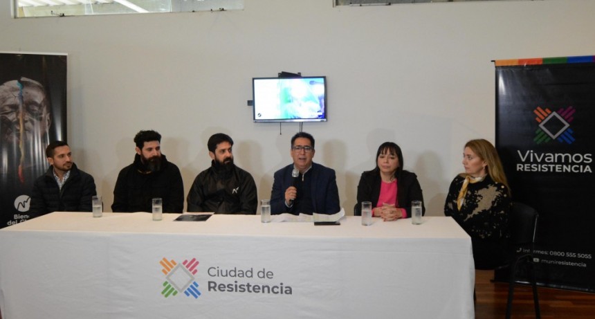 Resistencia y la Fundaci&oacute;n Urunday presentaron las actividades culturales de la edici&oacute;n 2022 de La Bienal Internacional de Esculturas
