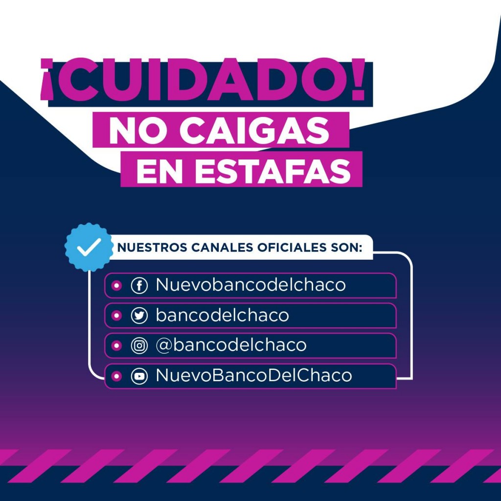 El NBCH reitera canales oficiales para evitar estafas 