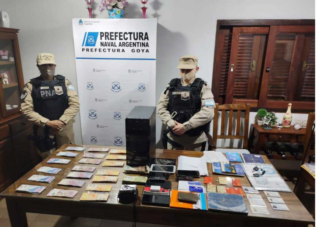 Prefectura desbarat&oacute; una organizaci&oacute;n criminal dedicada a la venta de droga