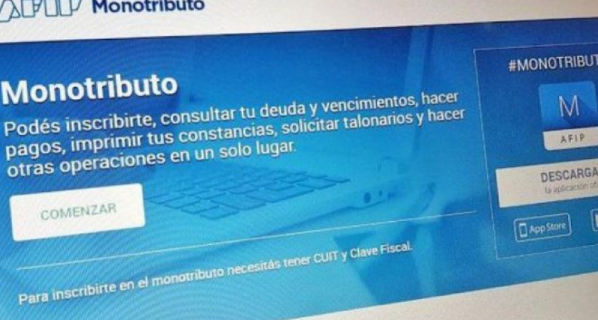 La recategorizaci&oacute;n del monotributo puede realizarse hasta el 29 de julio