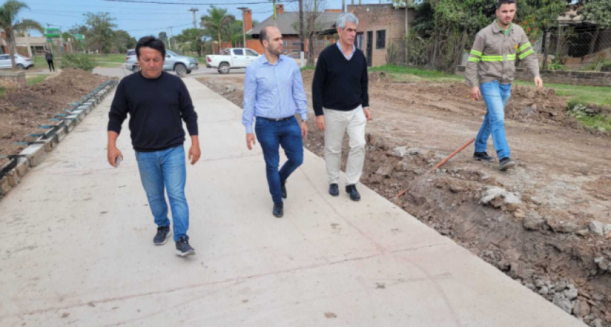 Avanza a buen ritmo la ejecuci&oacute;n de 13 nuevas cuadras de pavimento en General San Martin