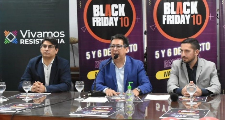 Presentaci&oacute;n del Black Friday 10: &ldquo;es un factor fundamental de expansi&oacute;n econ&oacute;mica y laboral para Resistencia&rdquo;
