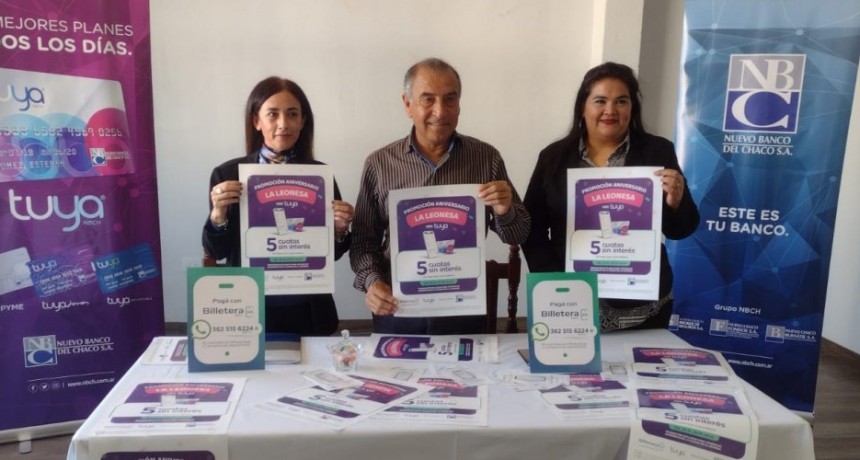 Nuevo Banco del Chaco acompa&ntilde;a los aniversarios de seis localidades con una promoci&oacute;n especial de Tarjeta Tuya