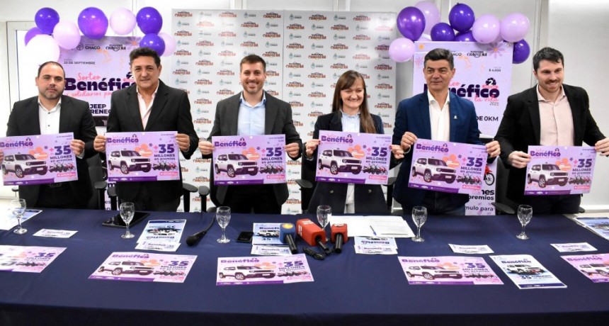 Presentaron la segunda edici&oacute;n del sorteo Ben&eacute;fico y Solidario por la Vida