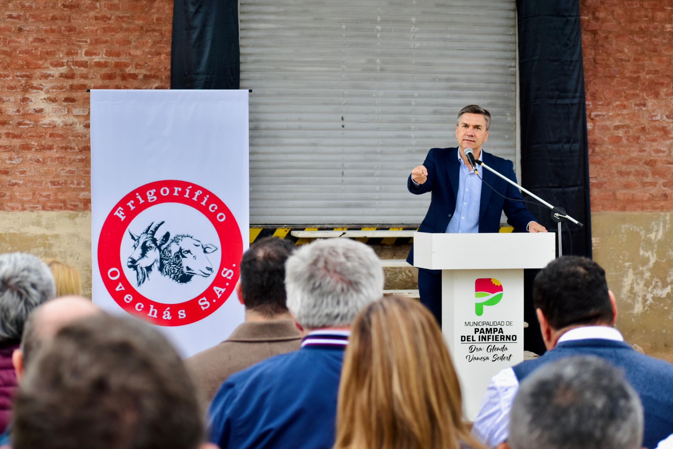El Gobierno puso en marcha el frigor&iacute;fico caprino en Pampa del Infierno