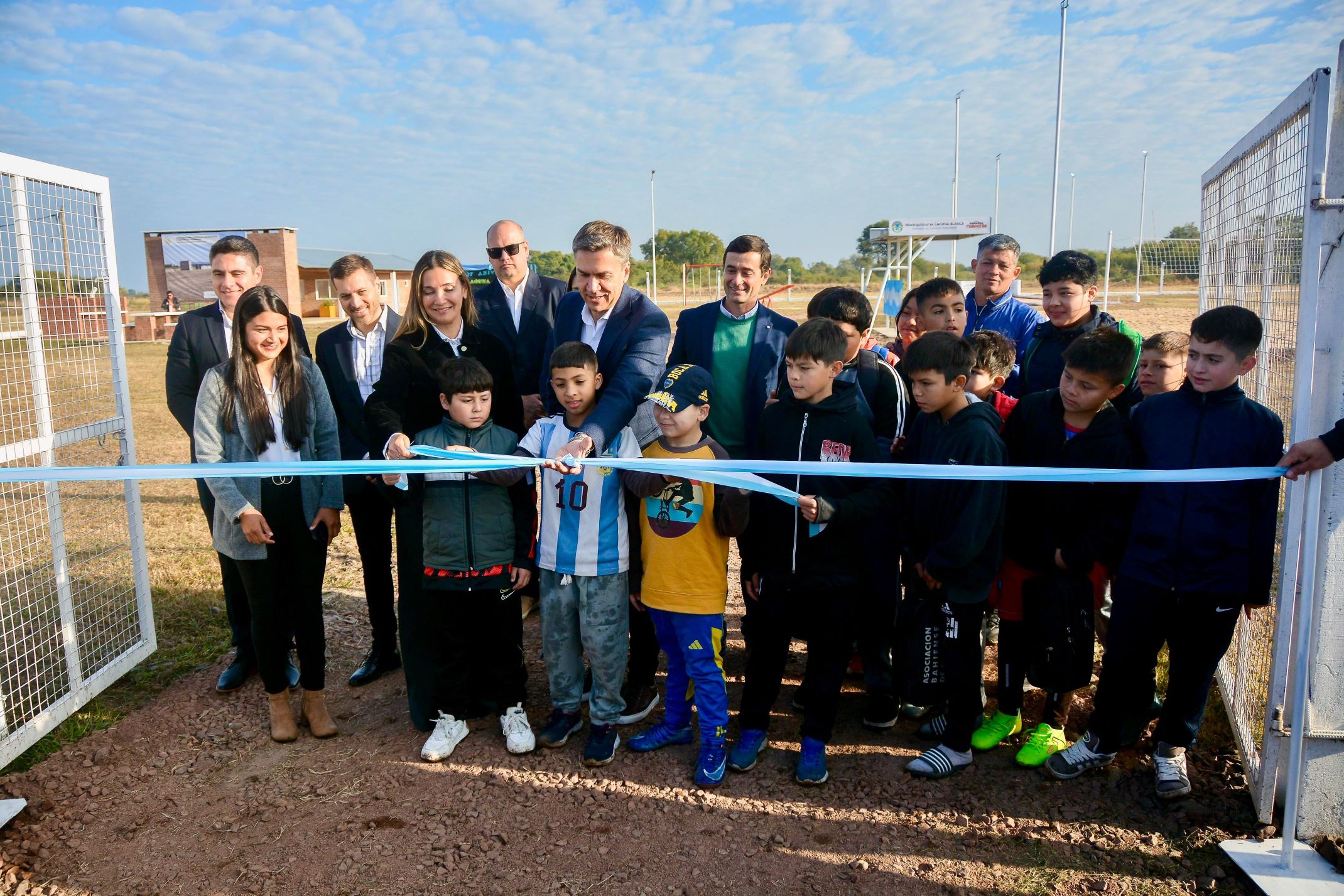 M&uacute;ltiples inauguraciones en el acto por el aniversario de Laguna Blanca