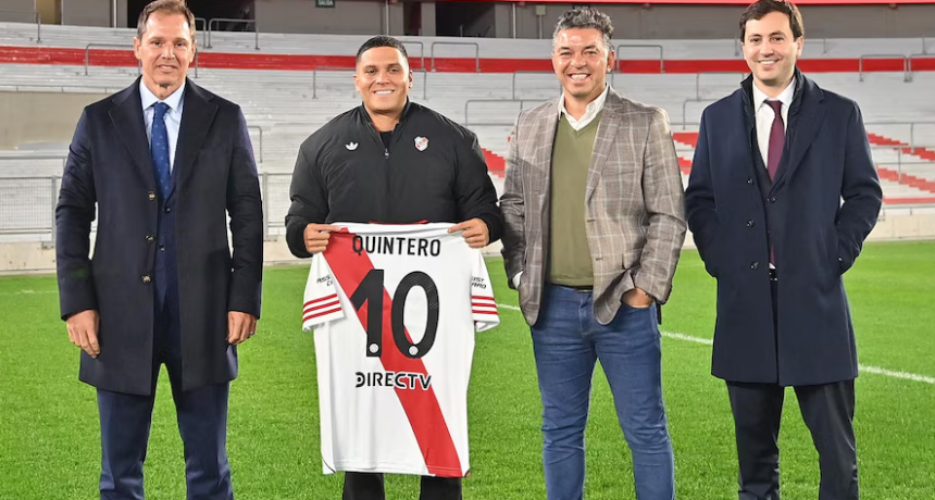 Juanfer Quintero es nuevo jugador de River Plate
