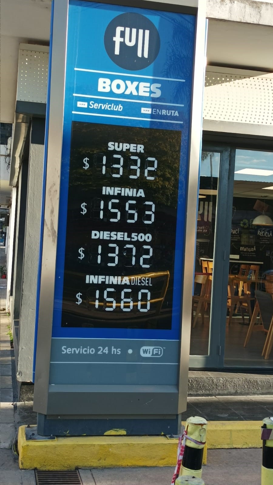 Rige la suba de combustibles que aplic&oacute; YPF