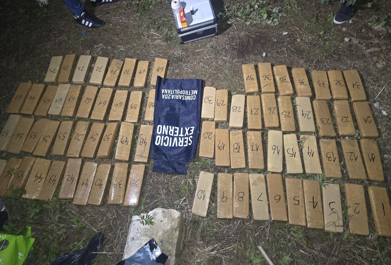 Secuestraron 53 kilos de marihuana en Villa R&iacute;o Negro