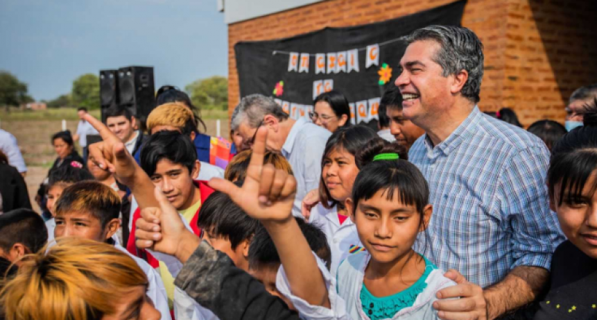 El Gobierno inaugur&oacute; el Anexo de la EEP N&deg; 322 en Campo Alemani