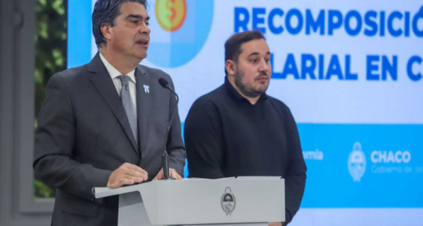 Jorge Capitanich anunci&oacute; un bono de $12 mil pesos para la administraci&oacute;n p&uacute;blica