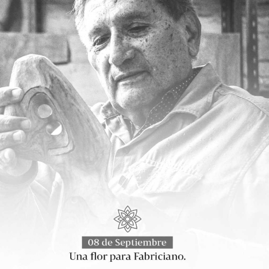 Un a&ntilde;o sin Fabriciano: convocan a dejar una flor para recordarlo