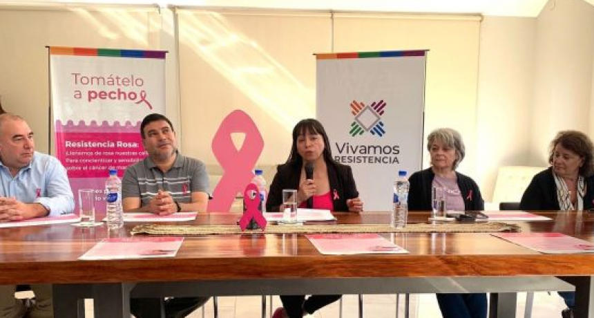 Resistencia inici&oacute; el &ldquo;Mes Rosa&rdquo; con actividades para fortalecer la lucha contra el c&aacute;ncer de mama