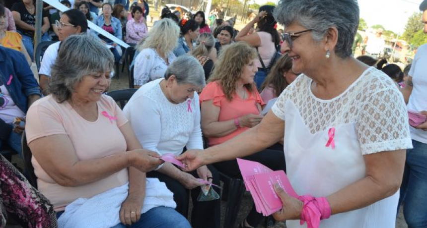 Tomatelo a pecho: el municipio de Resistencia inaugur&oacute; el &ldquo;Mes Rosa&rdquo; en el Centro Comunitario 244 viviendas