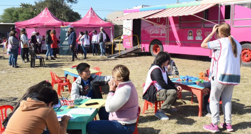 Desde este mi&eacute;rcoles, &ldquo;Carita Feliz&rdquo; atender&aacute; a ni&ntilde;os y ni&ntilde;as en el Barrio San Antonio 