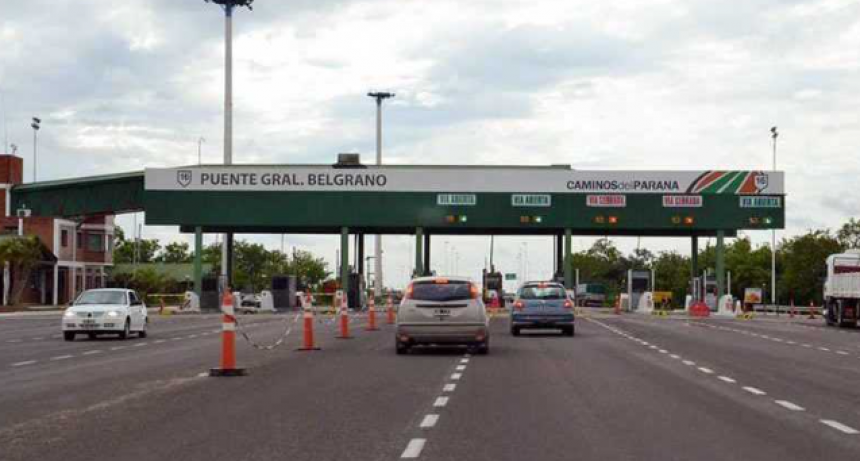 Desde el s&aacute;bado comienza a regir la tarifa de $100 en el peaje del puente General Belgrano y Makall&eacute;