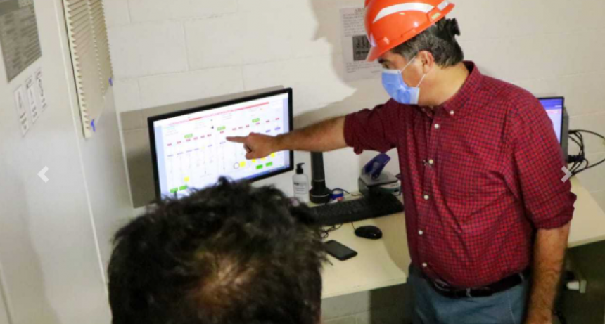 Jorge Capitanich recorri&oacute; la planta industrial Indunor - Sersa en La Escondida