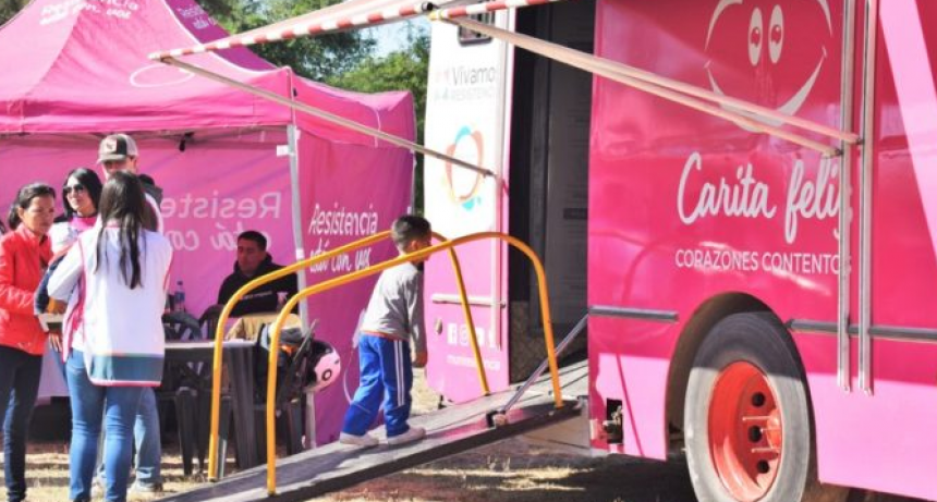 Resistencia: este martes contin&uacute;a la atenci&oacute;n sanitaria integral de ni&ntilde;os con el programa &ldquo;Carita feliz&rdquo;