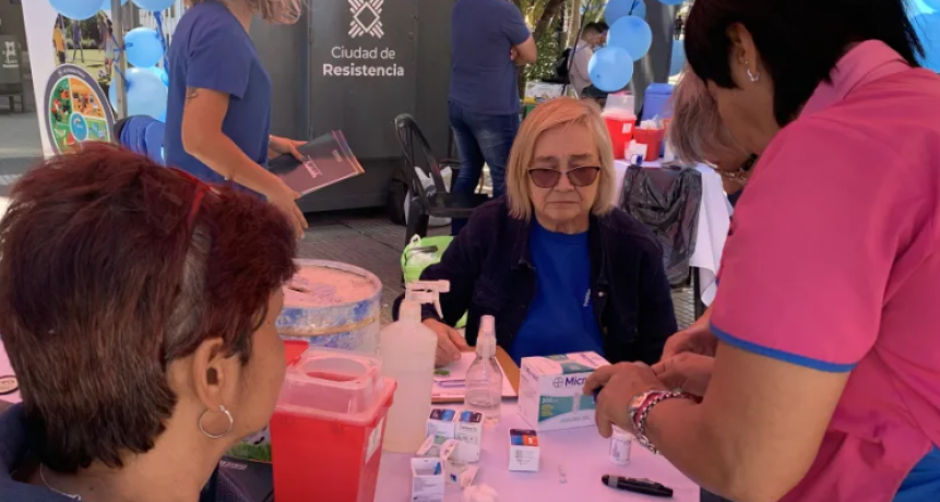 En el D&iacute;a Mundial de la Diabetes, el Municipio de Resistencia reiter&oacute; la importancia de la detecci&oacute;n precoz 