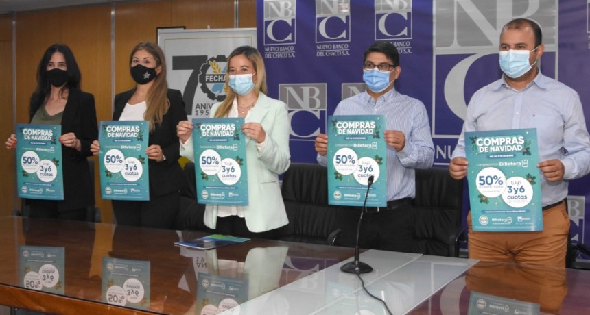 Comenz&oacute; la promoci&oacute;n Compras de Navidad de Nuevo Banco del Chaco