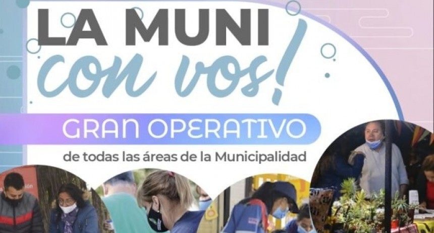 Este jueves se realizar&aacute; el &uacute;ltimo operativo de &ldquo;La Muni &iexcl;con vos!&rdquo;, en el Paseo Urbano Sur