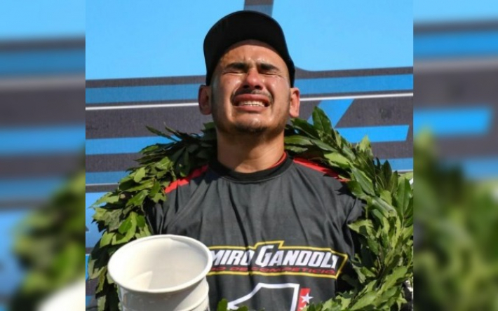 El chaque&ntilde;o Ramiro Gandola se consagr&oacute; campe&oacute;n del Superbike Argentino
