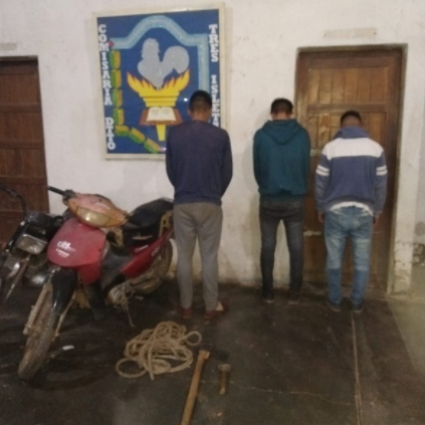 Entraron sin permiso a un campo ajeno y fueron reducidos por el due&ntilde;o