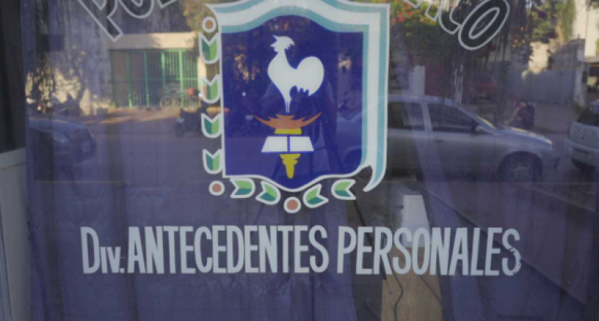 Desde el lunes 27 no se podr&aacute;n gestionar tr&aacute;mites digitales en el &aacute;rea Antecedentes de la Polic&iacute;a del Chaco