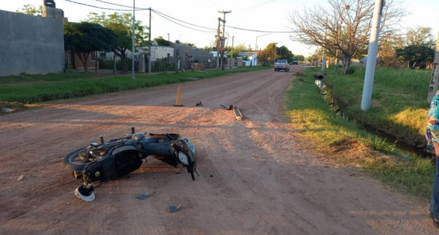Un adolescente muerto tras un accidente de tr&aacute;nsito en Charata