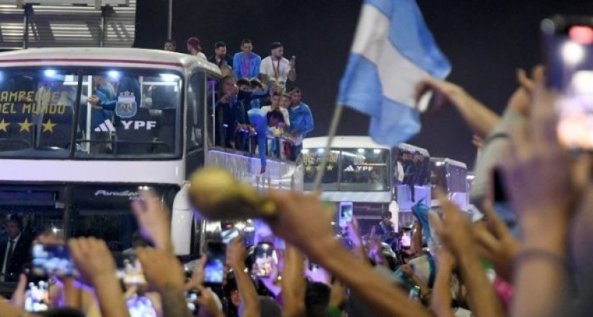 La caravana de la Selecci&oacute;n durar&aacute; 7 u 8 horas y cambi&oacute; recorrido