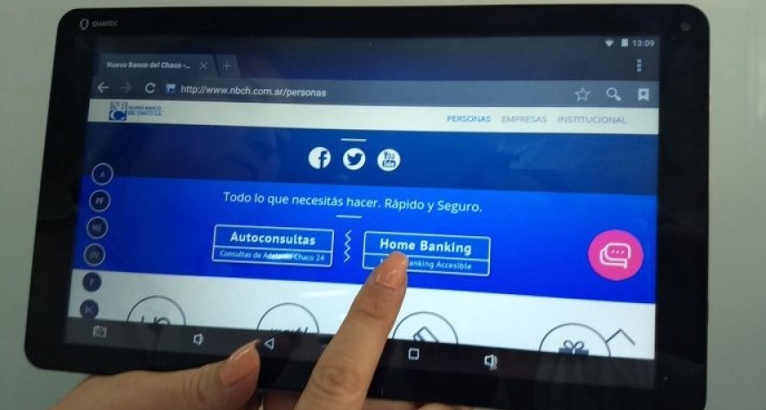 Nuevo Banco del Chaco reemplaza la aplicaci&oacute;n para celulares